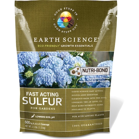 Earth Science Earth Science Growth Essentials Soil Sulphur 500 sq ft 2.5 lb 12133-6